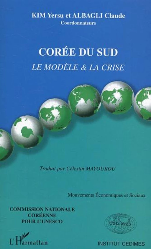 Corée du Sud - Claude Albagli, Yersu Kim - Editions L'Harmattan