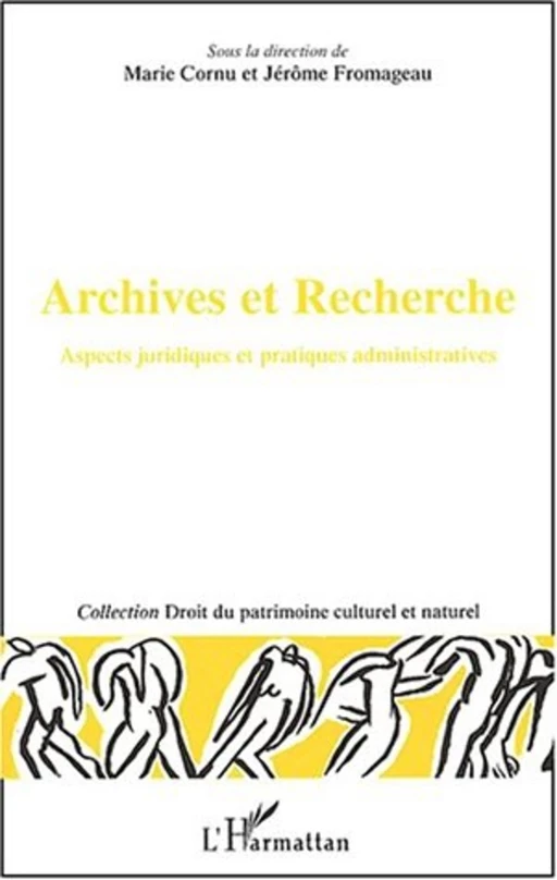 Archives et Recherche - Jérôme Fromageau, Marie Cornu - Editions L'Harmattan