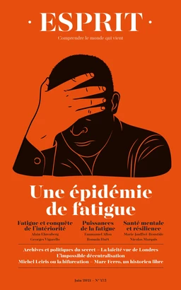 Esprit - Une épidémie de fatigue