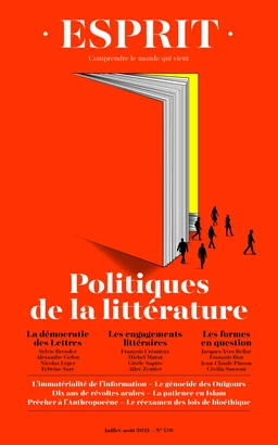 Esprit - Politiques de la littérature