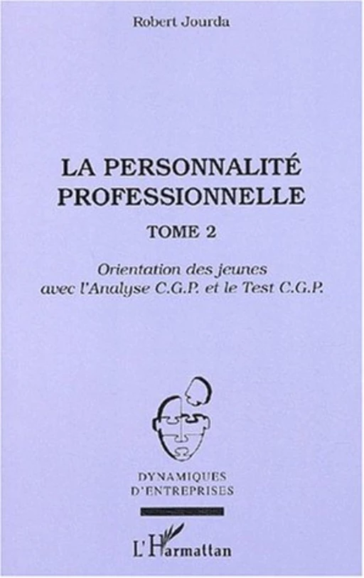 La personnalité professionnelle - Mathieu-Robert Jourda - Editions L'Harmattan