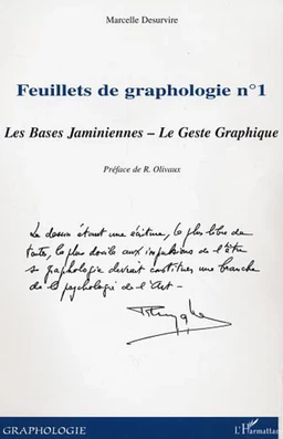 Feuillets de graphologie n°1