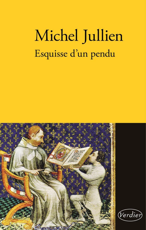 Esquisse d'un pendu - Michel Jullien - Editions Verdier