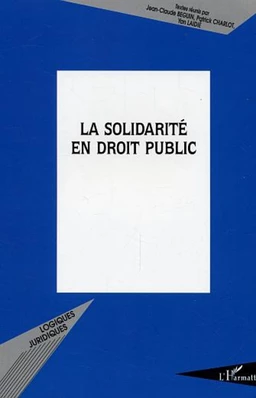 La solidarité en droit public