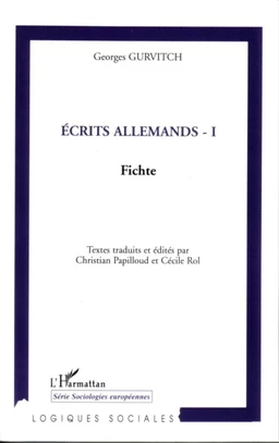 Ecrits allemands - I