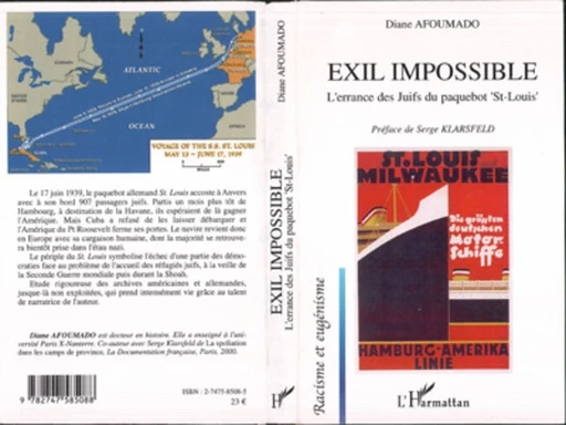 Exil impossible - Diane Afoumado - Editions L'Harmattan