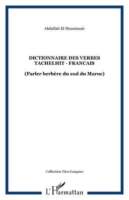 DICTIONNAIRE DES VERBES TACHELHIT - FRANCAIS