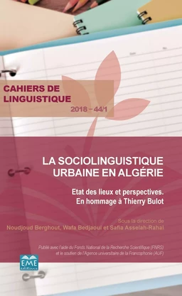 La sociolinguistique urbaine en Algérie