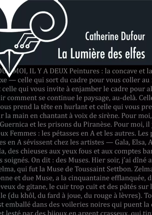 La Lumière des elfes - Dufour Catherine - Le Bélial