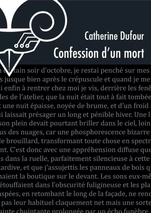 Confession d'un mort - Dufour Catherine - Le Bélial