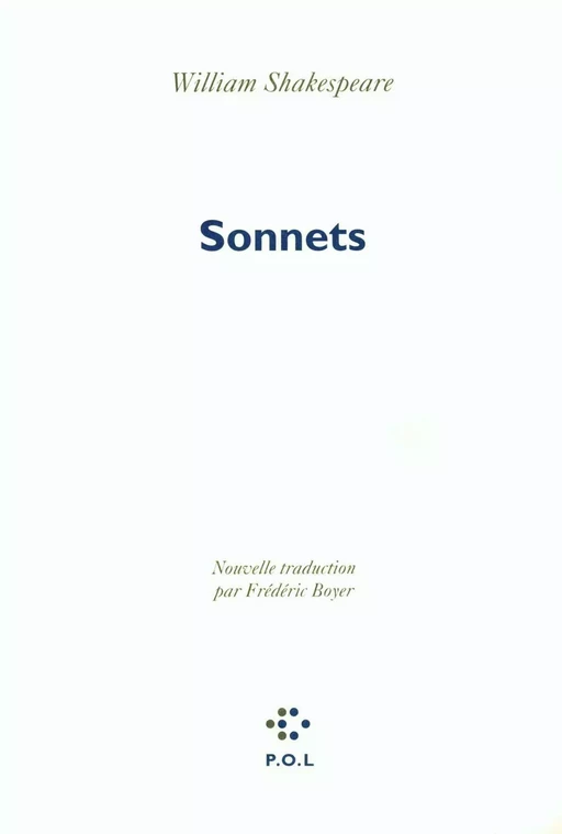 Sonnets - William Shakespeare - POL Editeur