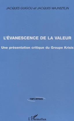 L'évanescence de la valeur