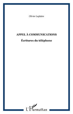 Appel à communications