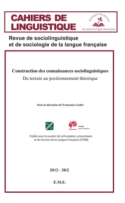 Construction des connaissances sociolinguistique