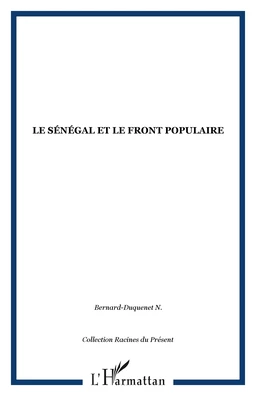 Le Sénégal et le Front Populaire