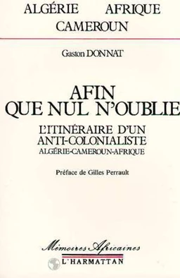 Afin que nul n'oublie