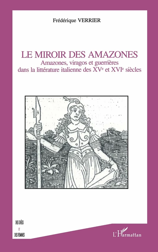 Le Miroir de amazones - Frédérique Verrier - Editions L'Harmattan