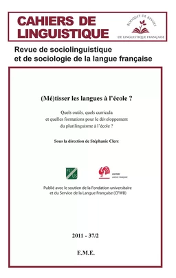 (Mé)tisser les langues a l'école ?