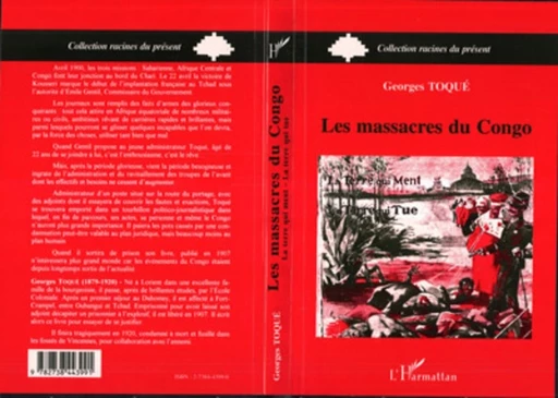 Les massacres du Congo - Georges Toque - Editions L'Harmattan