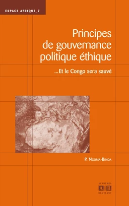 Principes de gouvernance politique éthique