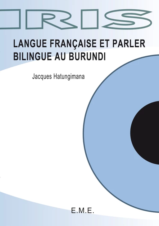 Langue française et parler bilingue au Burundi -  - EME Editions