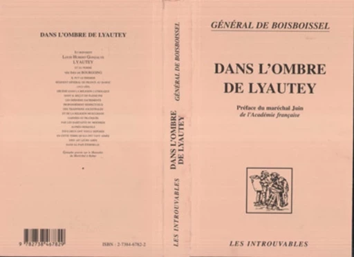 Dans l'ombre de Lyautey - Yves de Boisboissel - Editions L'Harmattan