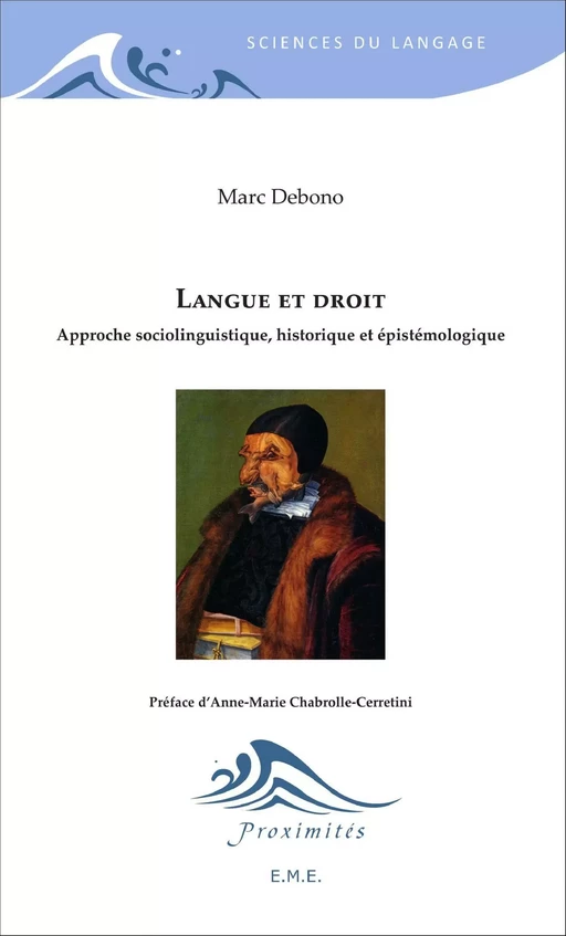 Langue et droit - Marc-Williams Debono - EME Editions