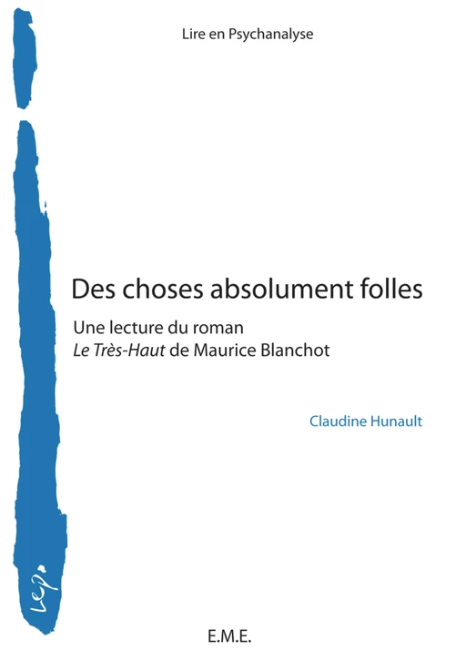 Des choses absolument folles -  - EME Editions