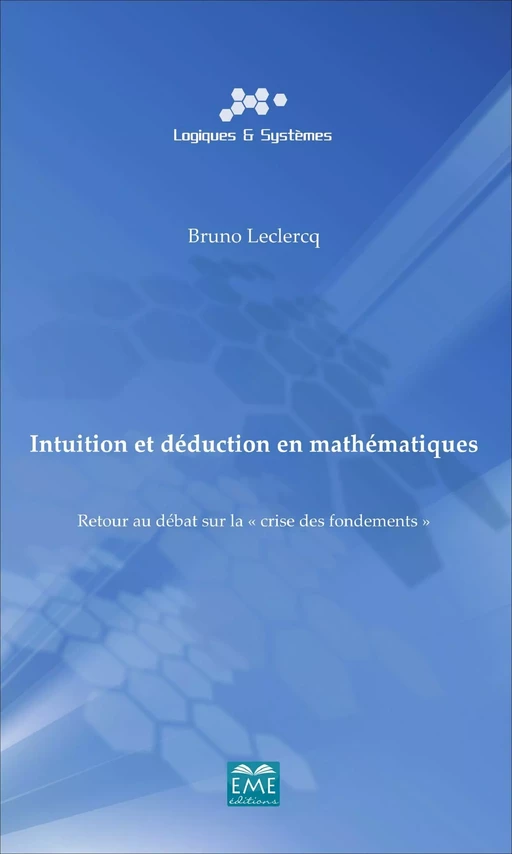 Intuition et déduction en mathématiques -  - EME Editions