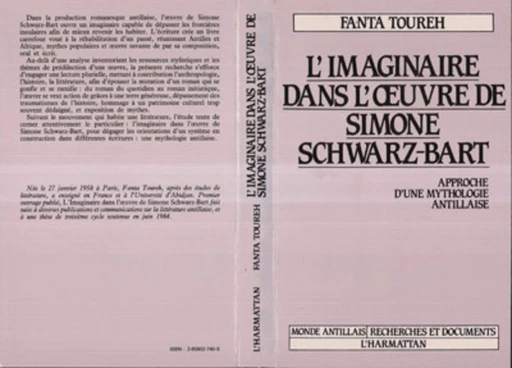 L'imaginaire dans l'oeuvre de Simone Schwartz-Bart -  - Editions L'Harmattan