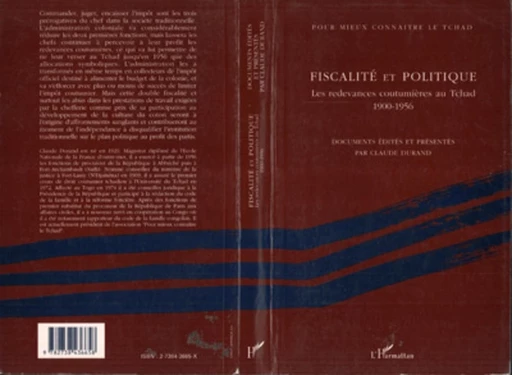 Fiscalité et politique - Claude Durand - Editions L'Harmattan