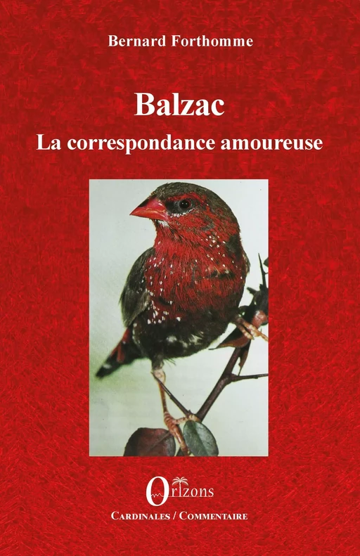 Balzac - Bernard Forthomme - Editions Orizons