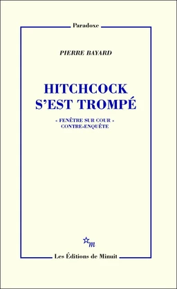 Hitchcock s'est trompé