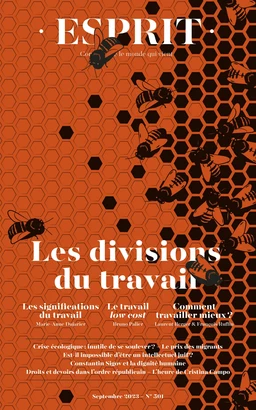 Esprit - Les divisions du travail