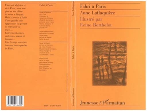 FAHRI A PARIS - Anne Laflaquière - Editions L'Harmattan