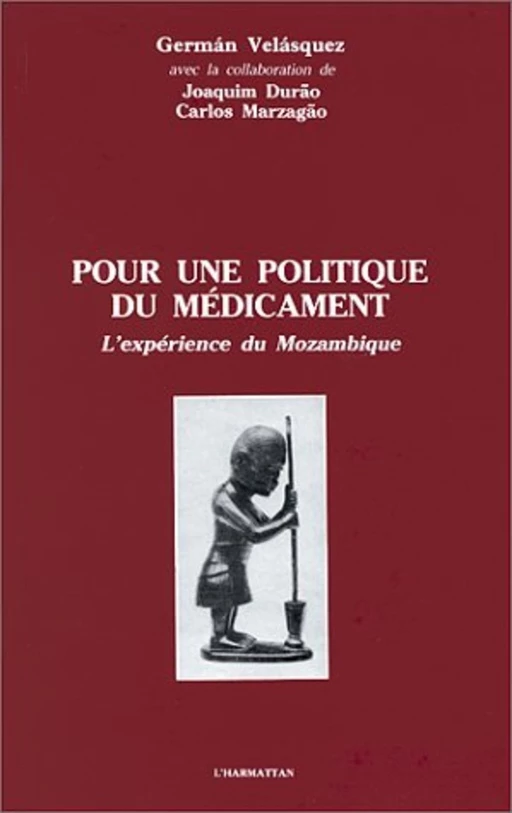 Pour une politique de médicament - Germán Velásquez - Editions L'Harmattan