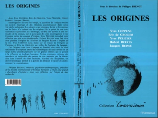 Les origines - Philippe Brenot - Editions L'Harmattan