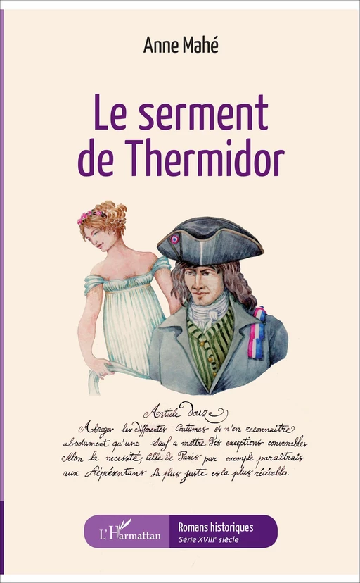 Le serment de Thermidor - Anne Mahé - Editions L'Harmattan