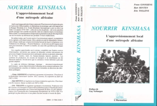 Nourrir Kinshasa - Eric Tollens - Editions L'Harmattan