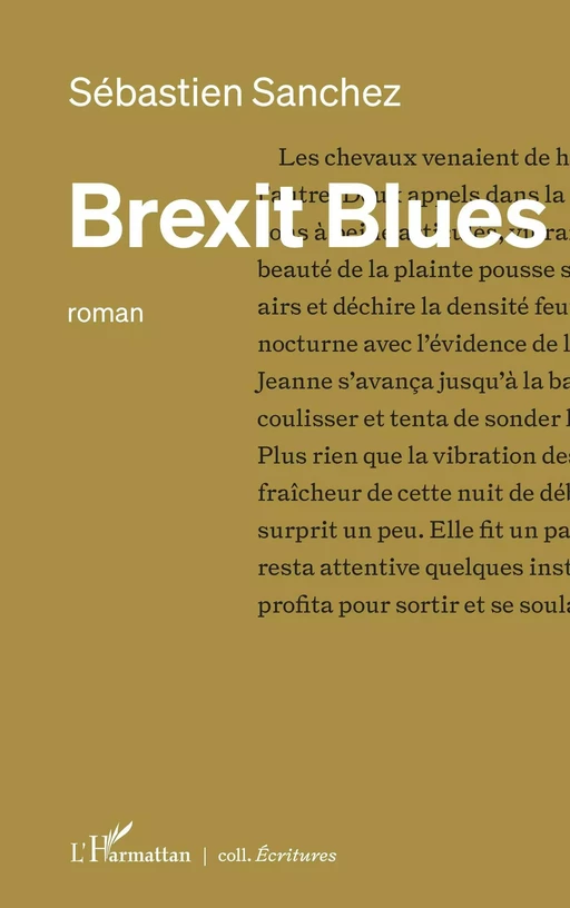 Brexit Blues - Sébastien Sanchez - Editions L'Harmattan