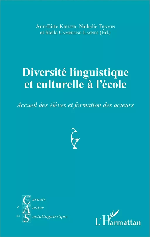 Diversité linguistique et culturelle à l'école - Jean-Michel Eloy - Editions L'Harmattan