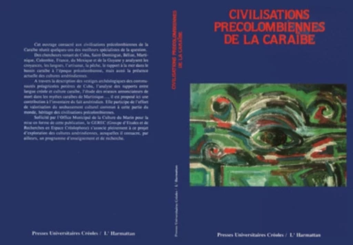 Civilisations précolombiennes de la Caraïbe - André Lucrèce - Editions L'Harmattan