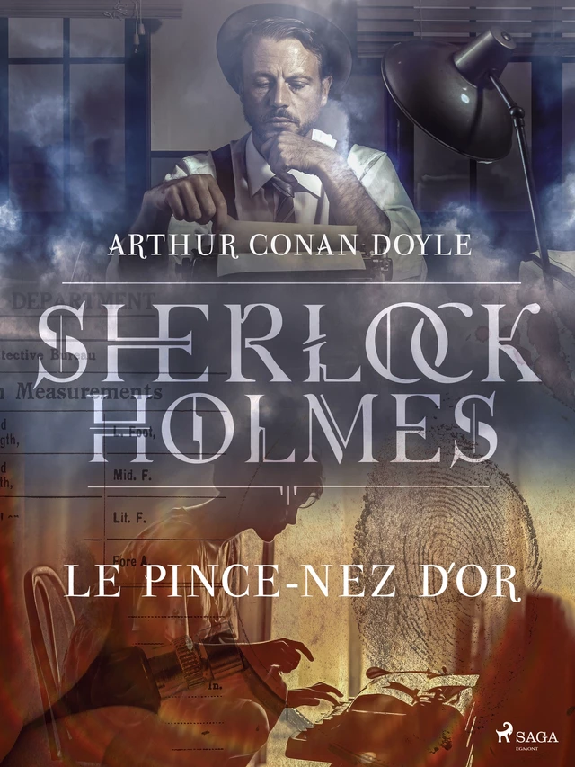 Le Pince-nez d'or - Arthur Conan Doyle - Saga Egmont French