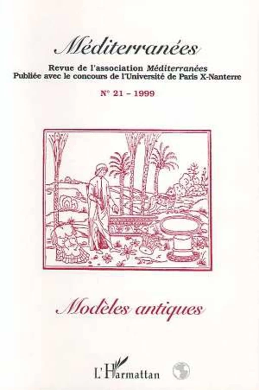 Modèles antiques - association Méditerranées Bouineau Jacques - Editions L'Harmattan