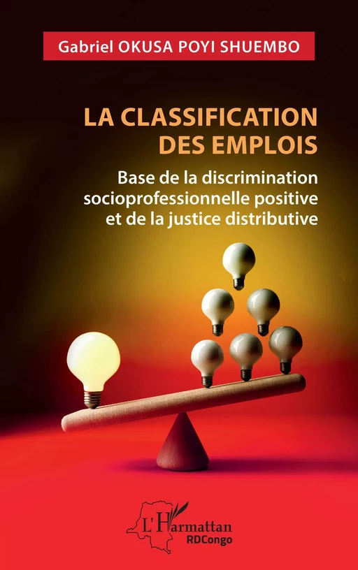 La classification des emplois - Gabriel Okusa Poyi Shuembo - Editions L'Harmattan