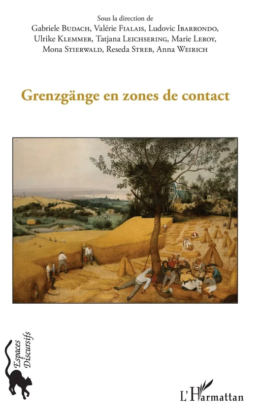 Grenzgange en zones de contact -  - Editions L'Harmattan