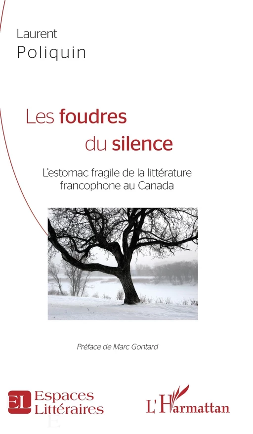 Les Foudres du silence - Laurent Poliquin - Editions L'Harmattan