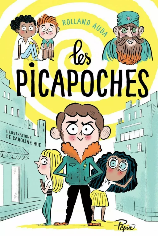 Les Picapoches - À l’assaut des mØmbres vaudous - Rolland Auda - Éditions Sarbacane