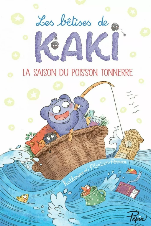 Les bêtises de Kaki (Tome 1) - La saison du poisson tonnerre - Florian Ferrier - Éditions Sarbacane