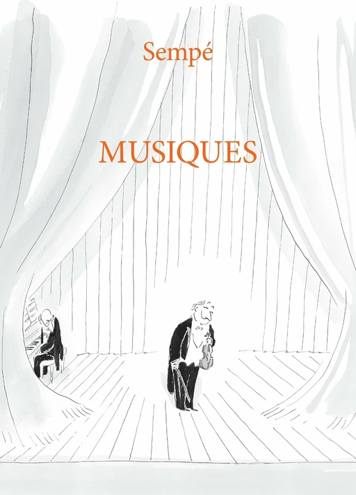 Musiques -  Sempé - Denoël Graphic BD